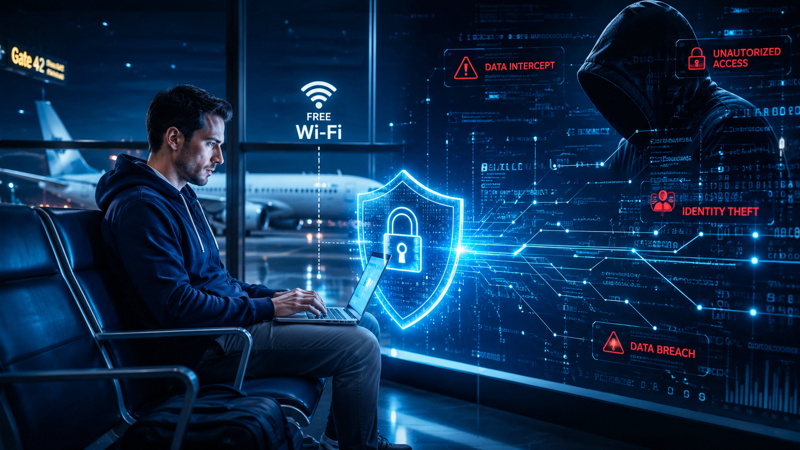 Los riesgos de usar wifi público y cómo evitarlos en 2026